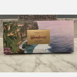 Wander Beauty Eyeshadow Palette with Pink and Gold Hues